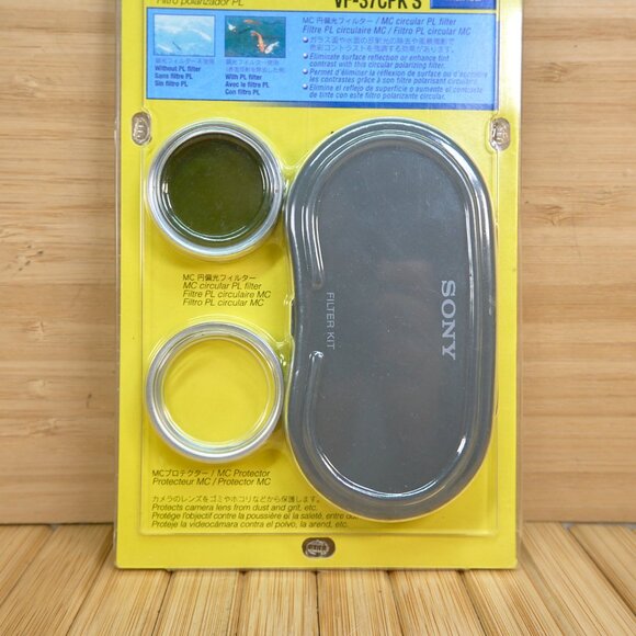 Sony VF-37CPK S PL Filter, Polarizing 37mm Filter Kit, Made in Japan - Picture 3 of 7